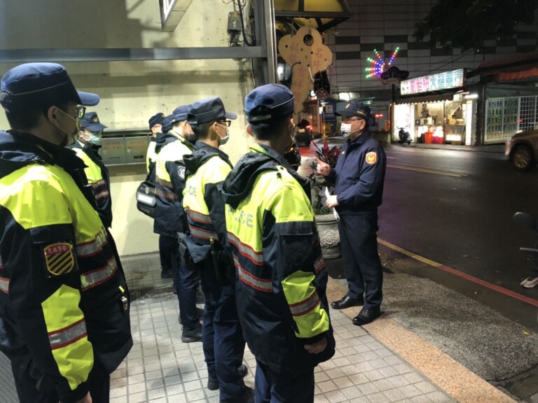 圖片說明：樹林警分局為強化轄區連假期間治安平穩，規劃執行擴大臨檢專案。（記者宋紹誠翻攝）