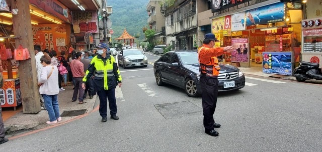 圖片說明：三峽分局已規劃轄內各觀光景點周邊路口交通疏導管制措施。（記者林艷林翻攝）