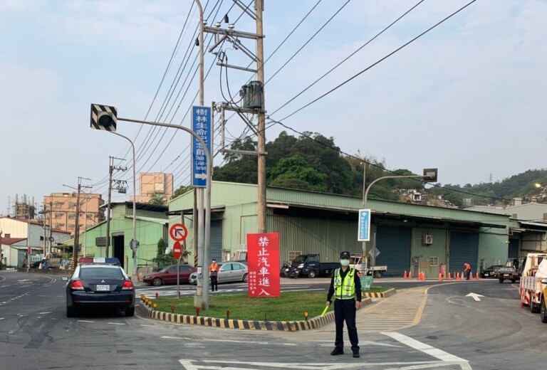 圖片說明：樹林分局為紓解清明節假期車潮，規劃交通疏導重點。（記者宋紹誠翻攝）