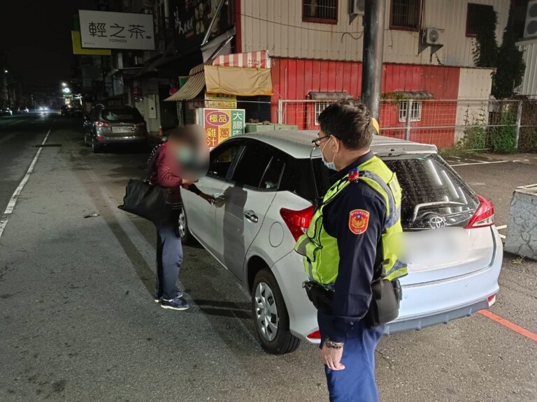 中市警豐原分局合作派出所日前助民中尋獲愛車。(圖/林㤈輝翻攝)