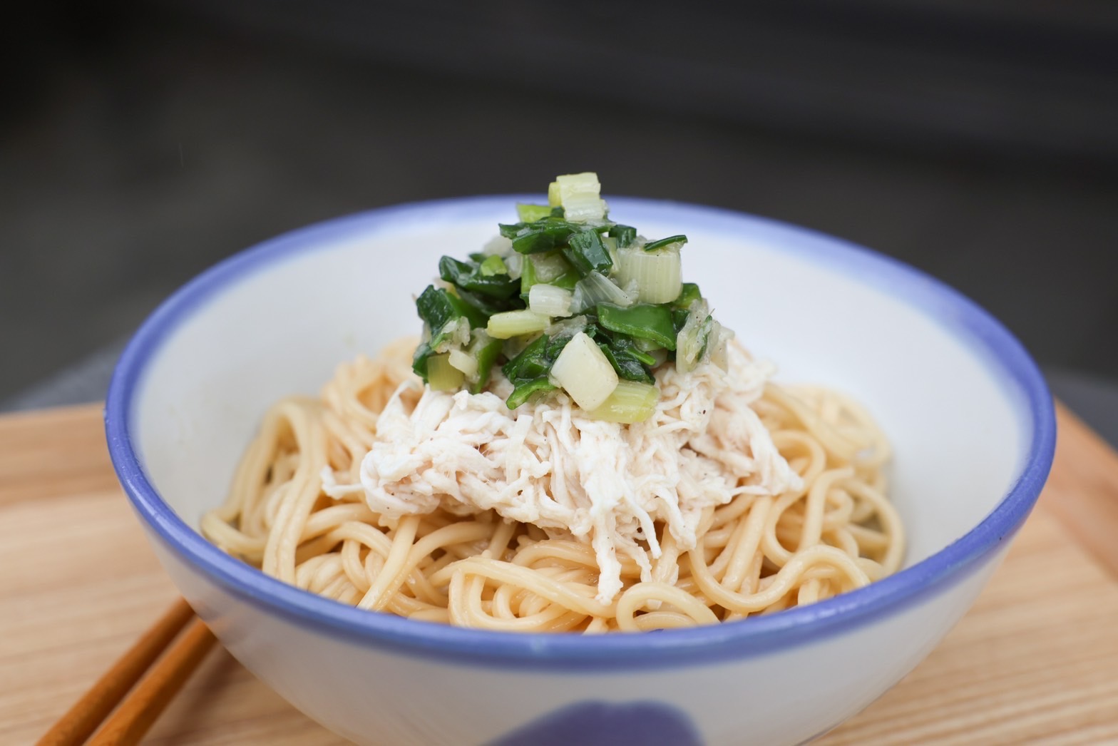 PaMi曾拌麵宜蘭館限定口味-三星蔥雞絲拌麵