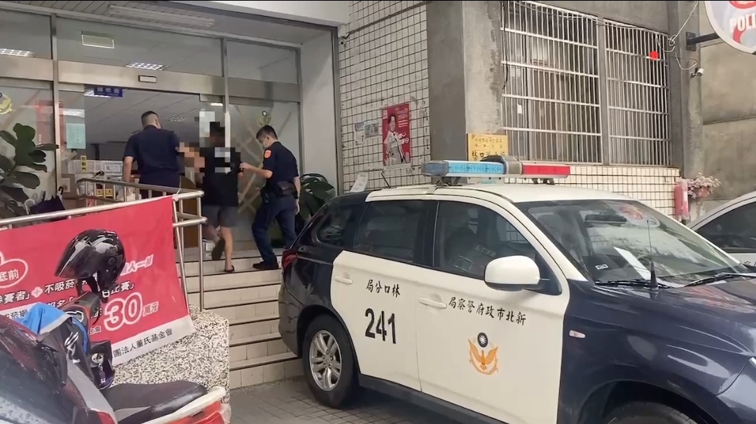 警方將張嫌查緝到案並依據傷害罪嫌將其移送新北地檢署偵辦。（記者黃荷琇 翻攝）