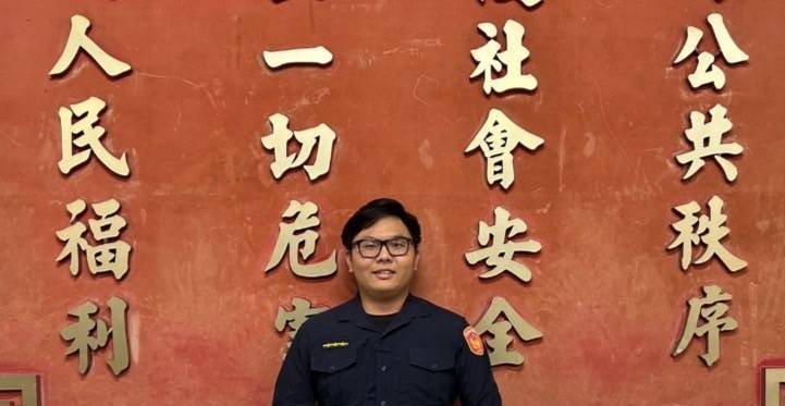 萬芳派出所警員林于禮強調，駕駛或騎乘車輛上路前，務必進行基本車輛檢查，降低車輛故障風險，確保行車安全。  （記者 黃荷琇翻攝）