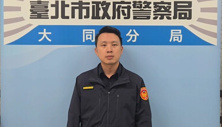 寧夏派出所所長榮柏毓表示：「警方將秉持公正立場處理本案，並呼籲民眾遇到安寧問題應透過正當途徑反映，避免衝突升級影響個人權益。」（記者 黃荷琇翻攝）