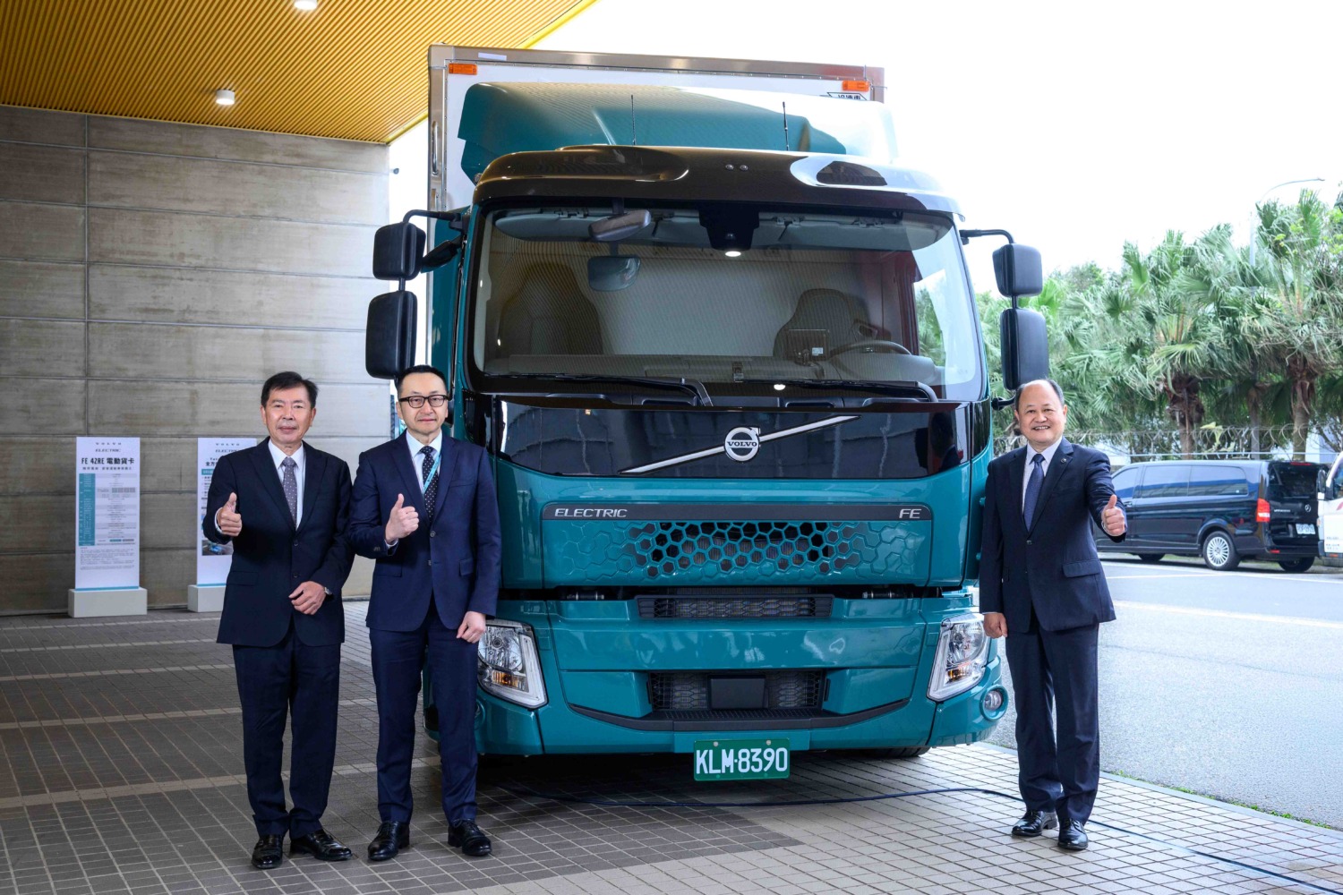 VOLVO FE 18.5噸醫藥電動冷鏈貨卡實現了零排放與高效能的完美結合。(圖/太古商用汽車提供)