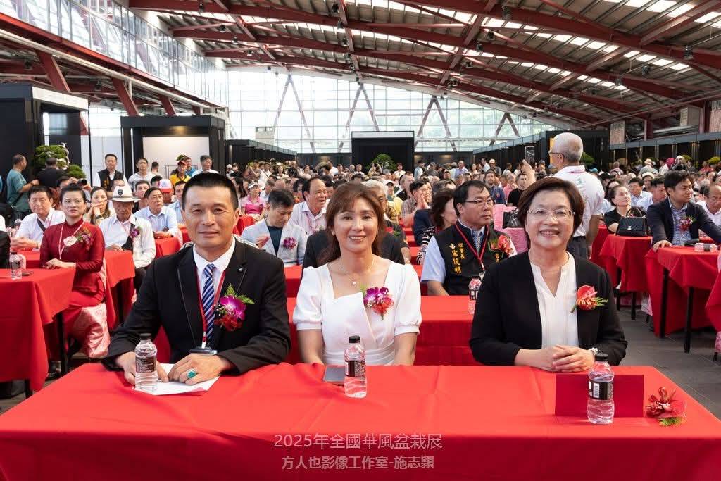 王惠美:讓世界看見台灣!盆栽藝術綻放國際光彩。(圖/記者蔡尚芸翻攝)